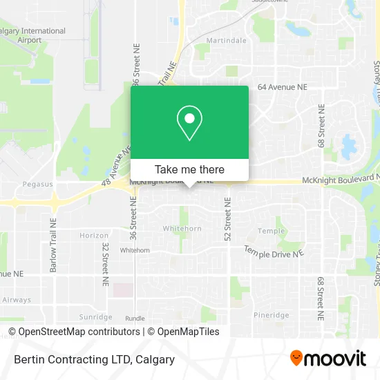 Bertin Contracting LTD map