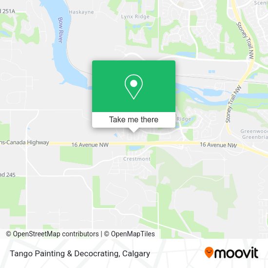 Tango Painting & Decocrating map