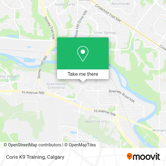 Coris K9 Training map