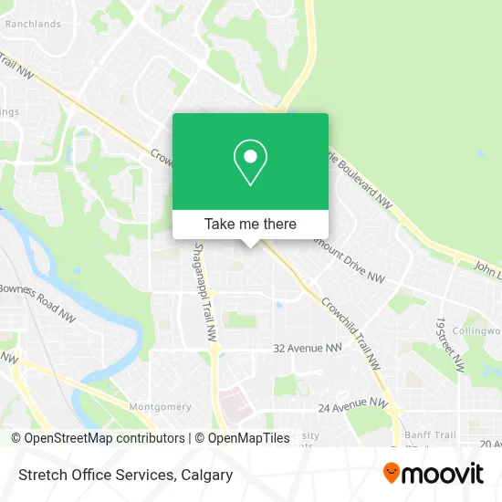 Stretch Office Services map
