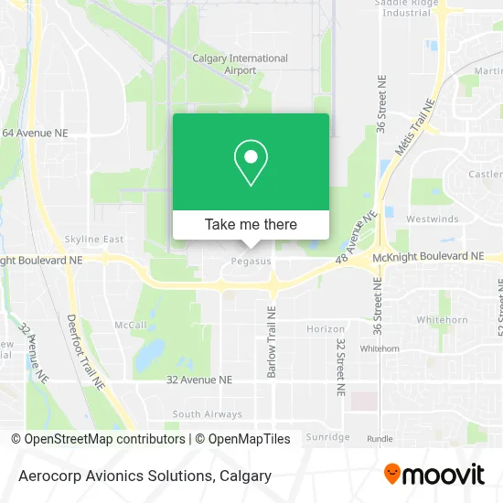Aerocorp Avionics Solutions map