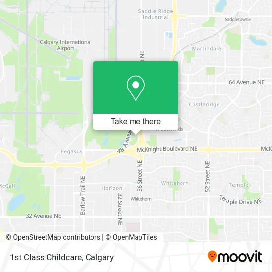 1st Class Childcare map