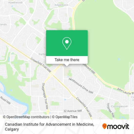 Canadian Institute for Advancement in Medicine map