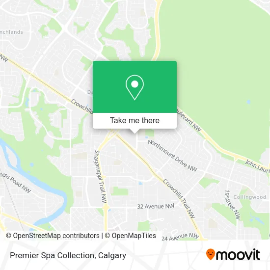 Premier Spa Collection map