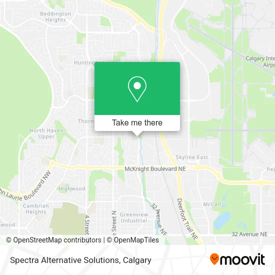 Spectra Alternative Solutions map