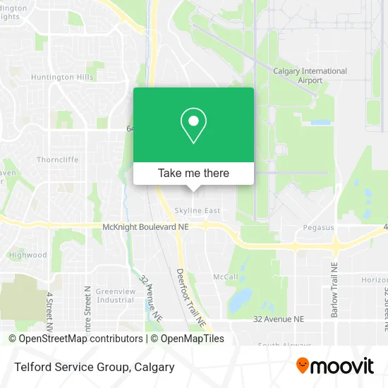 Telford Service Group map