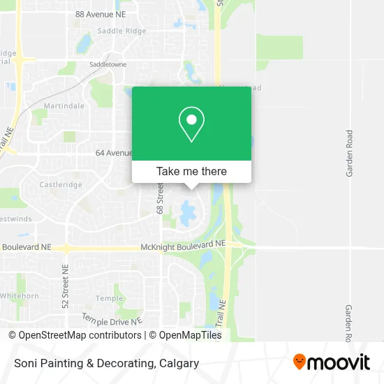 Soni Painting & Decorating map