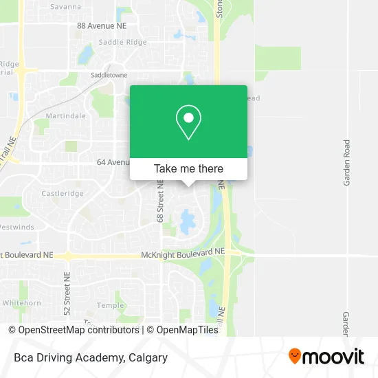 Bca Driving Academy map