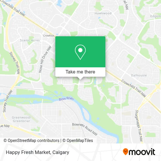 Happy Fresh Market map