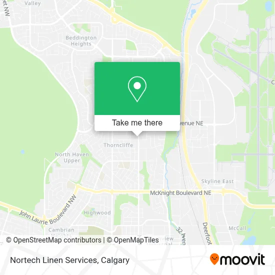 Nortech Linen Services map