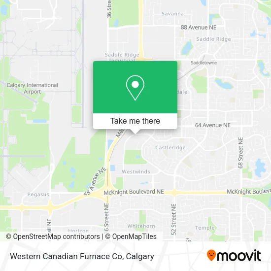 Western Canadian Furnace Co map