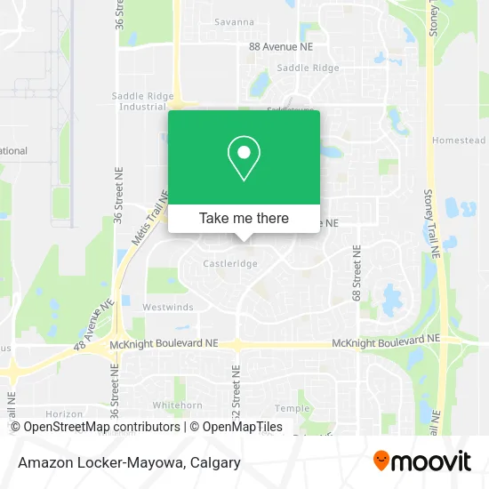 Amazon Locker-Mayowa map