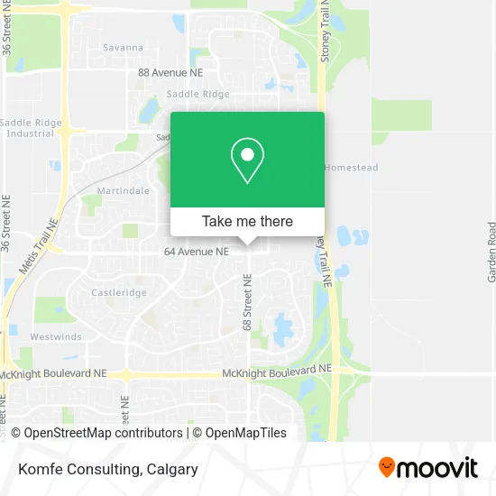Komfe Consulting map
