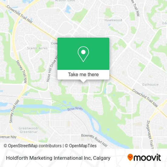 Holdforth Marketing International Inc map