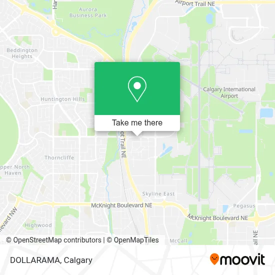 DOLLARAMA map
