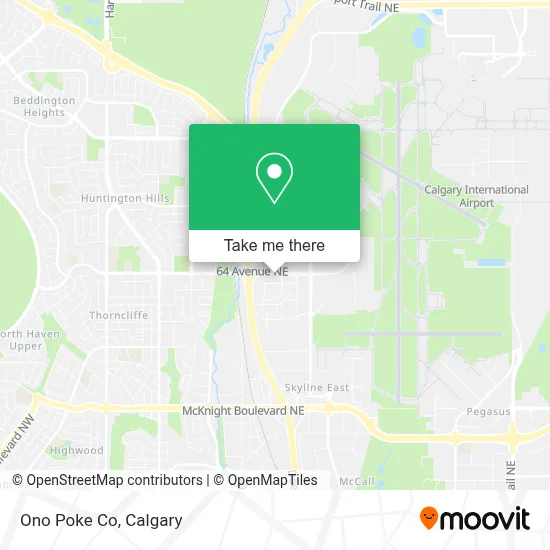 Ono Poke Co map