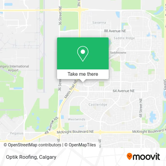 Optik Roofing map