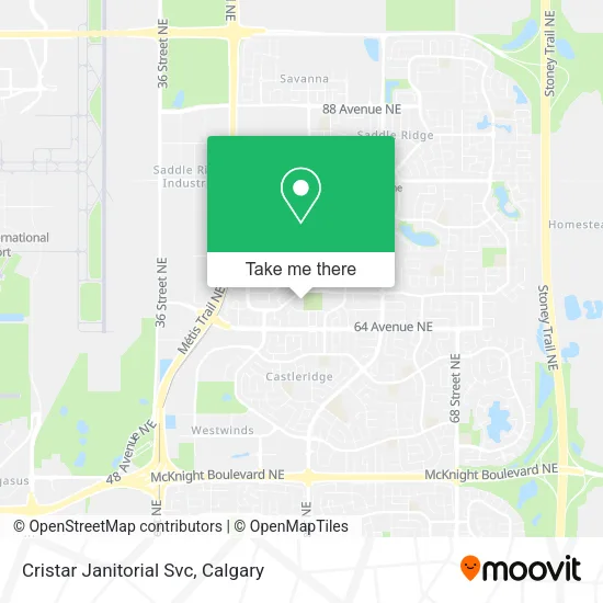 Cristar Janitorial Svc map