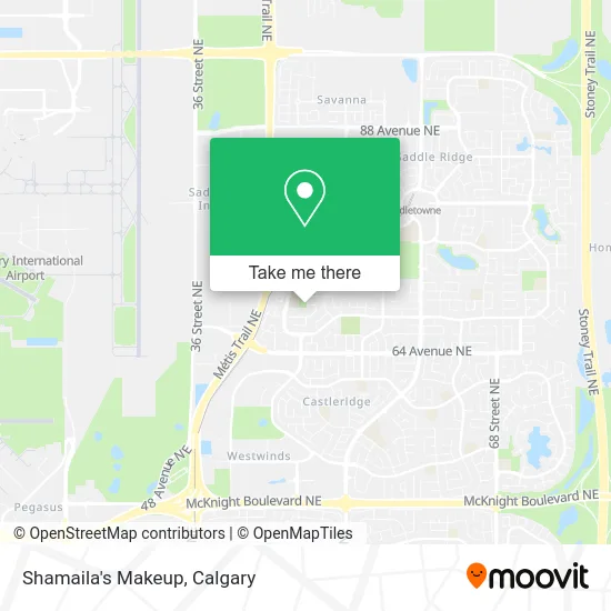 Shamaila's Makeup map