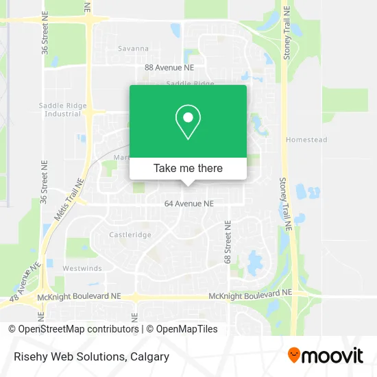 Risehy Web Solutions map