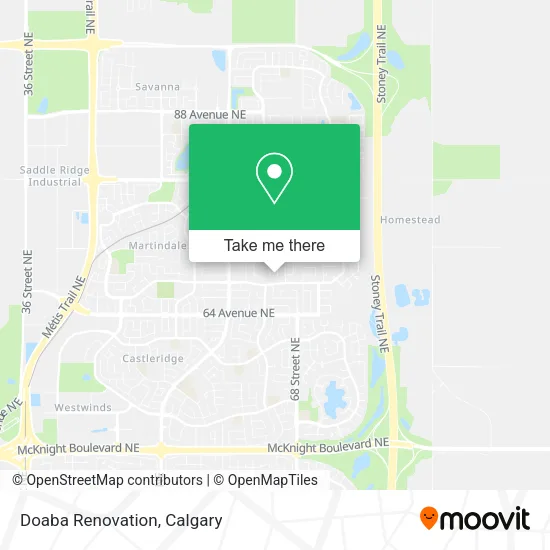 Doaba Renovation map