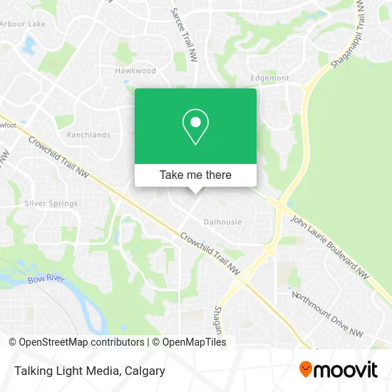 Talking Light Media map