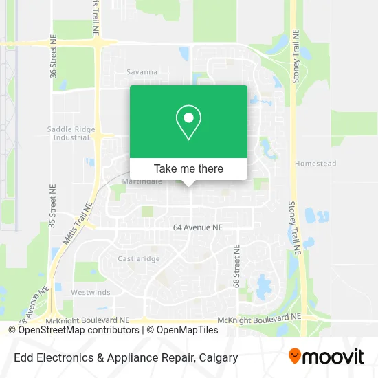 Edd Electronics & Appliance Repair map