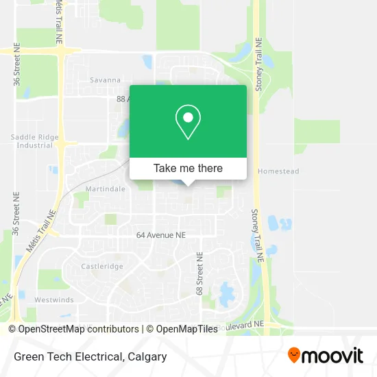 Green Tech Electrical map