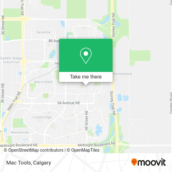 Mac Tools map