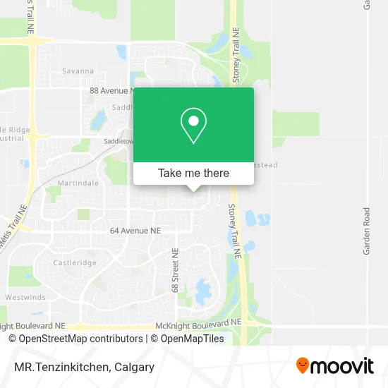 MR.Tenzinkitchen map