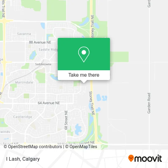I Lash map