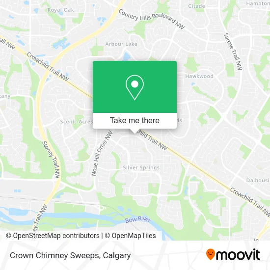 Crown Chimney Sweeps map
