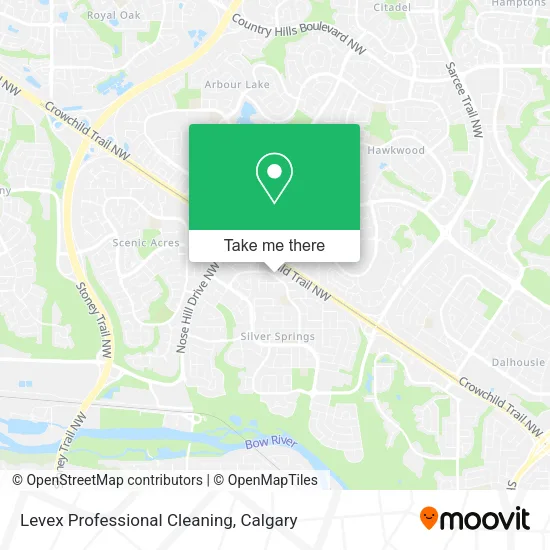 Levex Professional Cleaning map