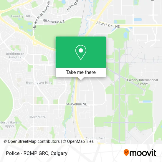 Police - RCMP GRC map