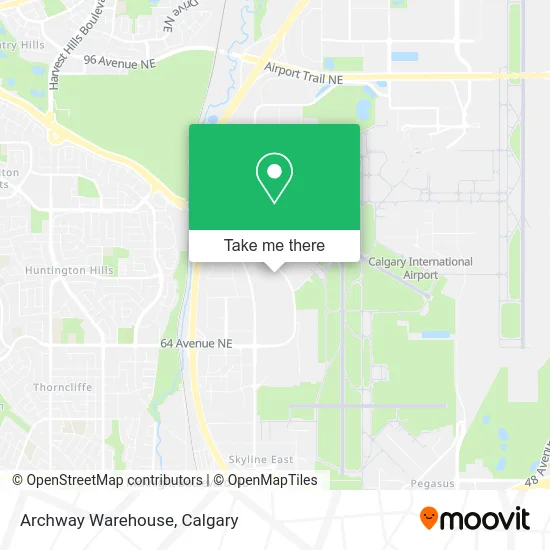 Archway Warehouse map