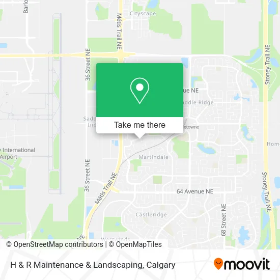 H & R Maintenance & Landscaping map