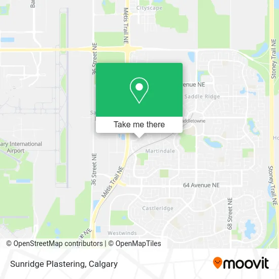 Sunridge Plastering map