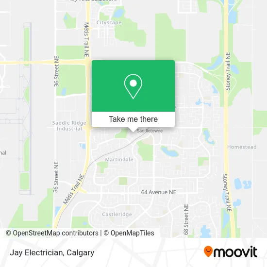 Jay Electrician map