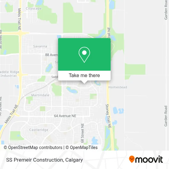 SS Premeir Construction map