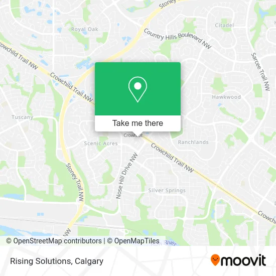 Rising Solutions map