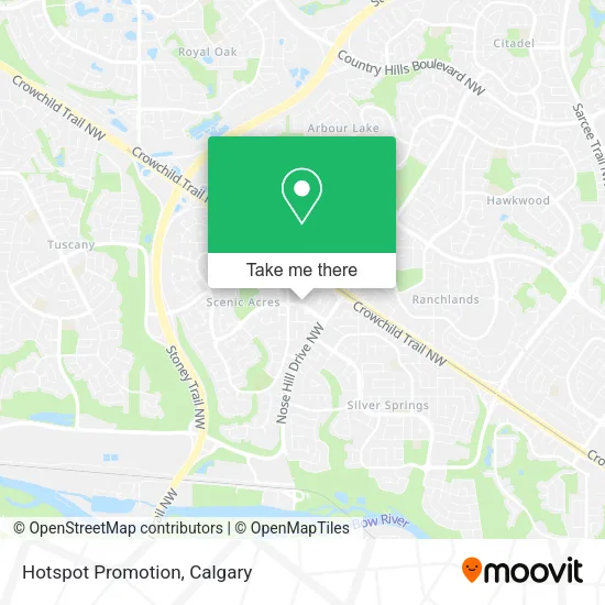Hotspot Promotion map