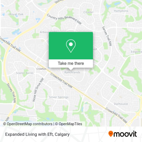 Expanded Living with Eft map