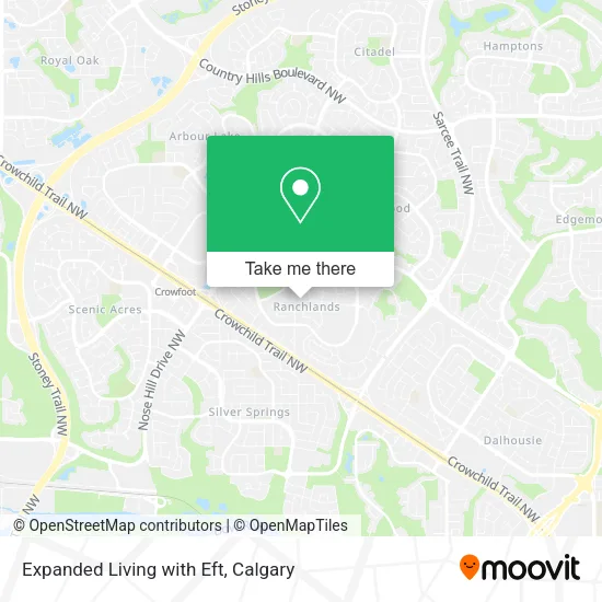 Expanded Living with Eft map