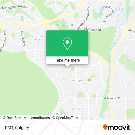 PMT map