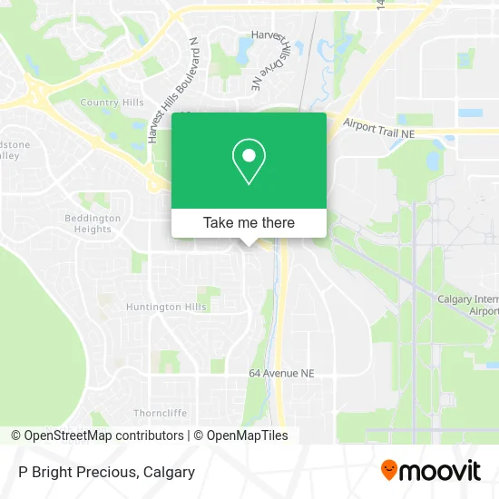 P Bright Precious map