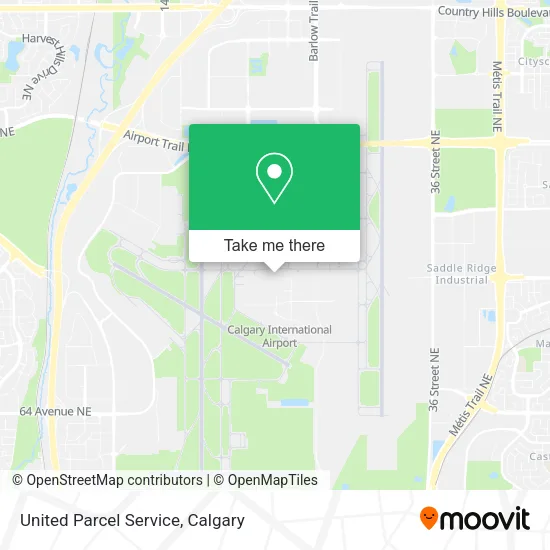 United Parcel Service map