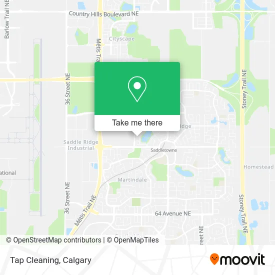Tap Cleaning map