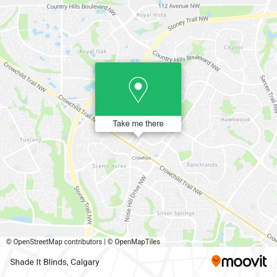 Shade It Blinds map
