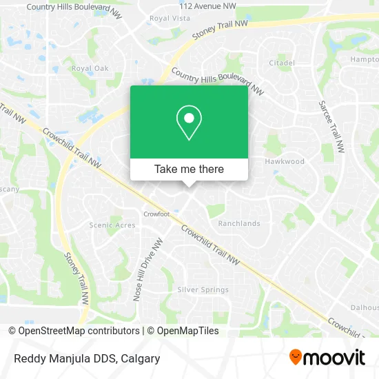 Reddy Manjula DDS map