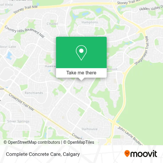 Complete Concrete Care map